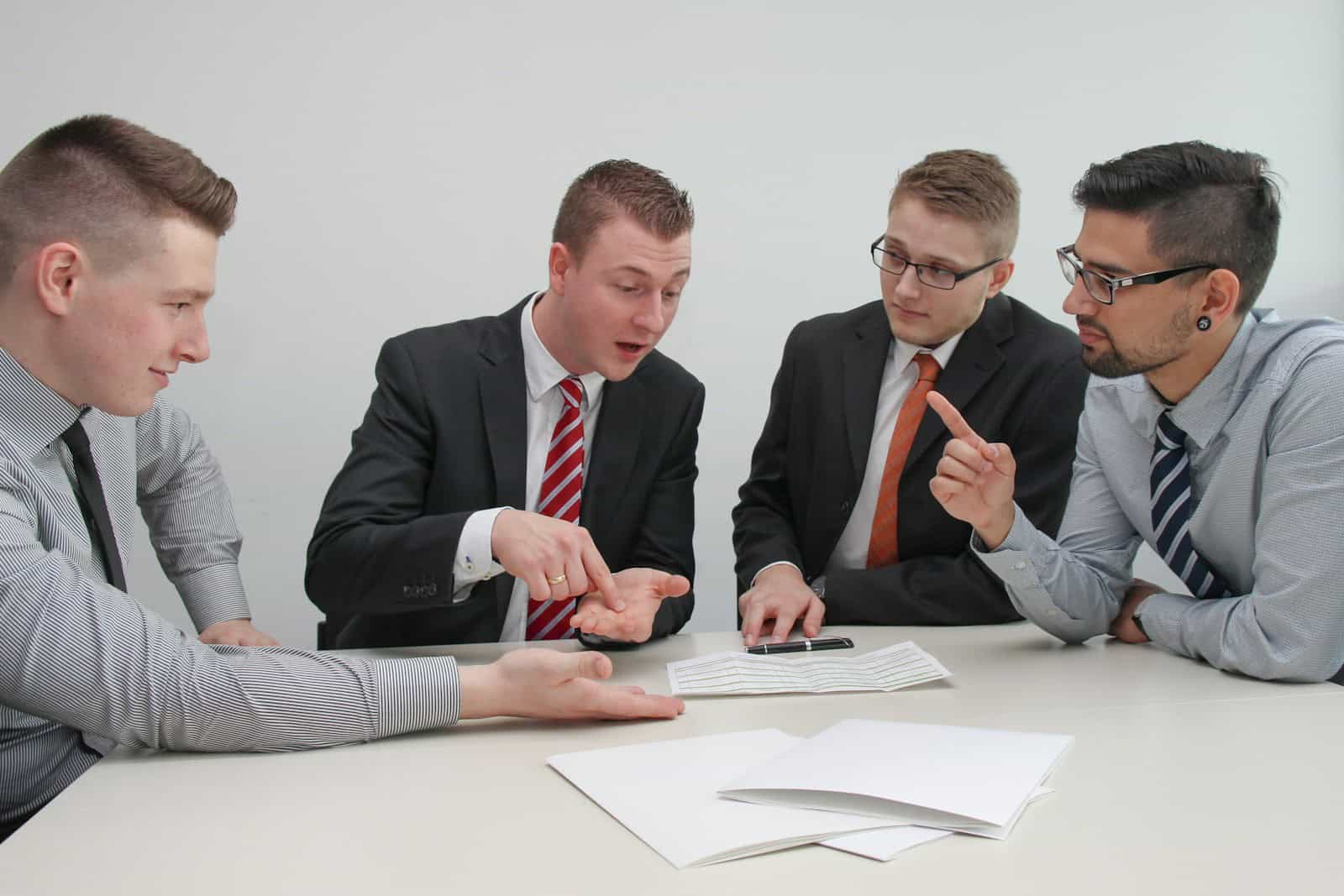 Illustration depicting a businessperson facing issues with a vendor, symbolizing common legal challenges in vendor relationships